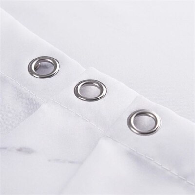 B10Creative marble Waterproof polyester shower curtain OTR1