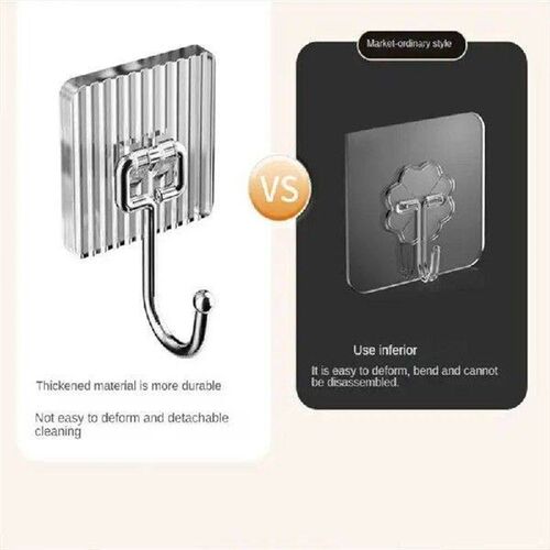 1/2/3PCS Wallet Hook Not Easy Deformation Single Hook Non