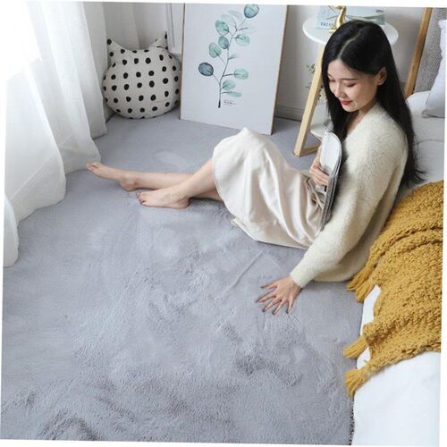 Soft Fluffy Rug Fur Rug Home Fur Carpet Living Room Bedroom