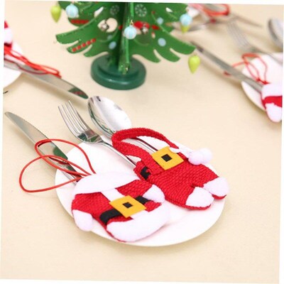Christmas table decoration cutlery set cutlery set clothes