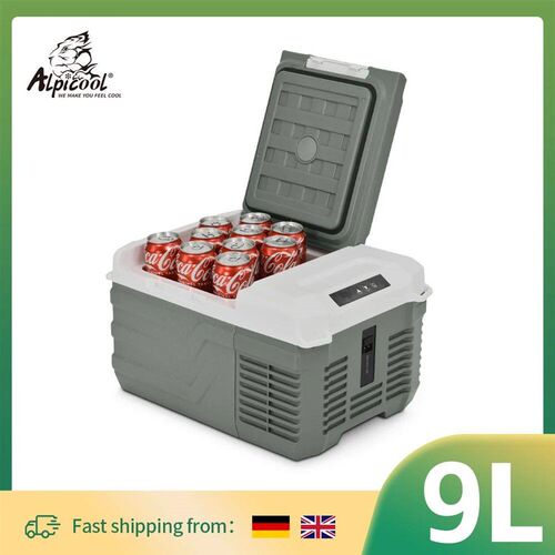Alpicool NL9 9L Portable Refrigerator 12V/24V Small Car Frid