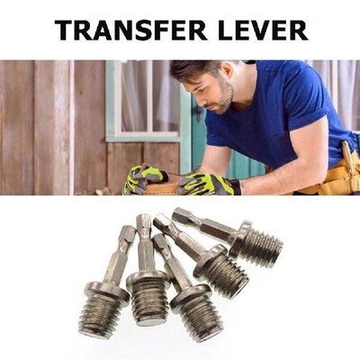 1pc M10/M14 Hexagon Rod Adapter Replacement Disc Polishing