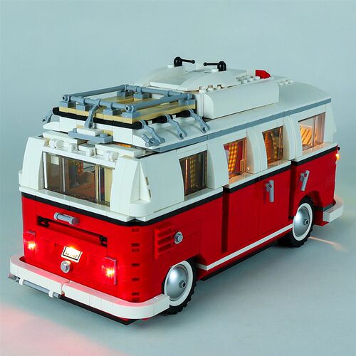 Light Led Kit For Creator 10220 T1 Camper Van Compatible Wit