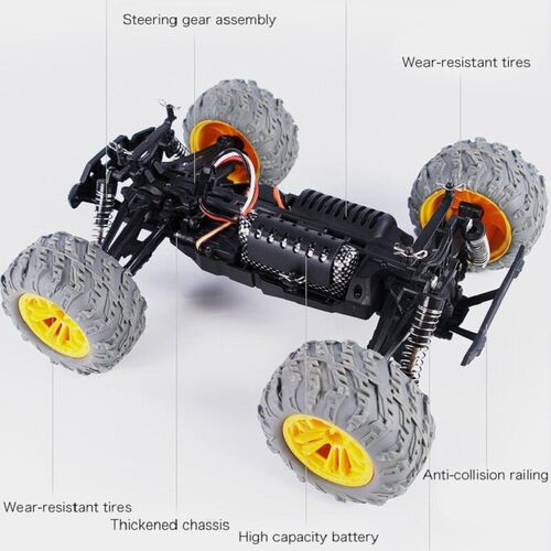 RC Car 50km/h High Speed 4WD Racing Truck Cars Crawler Big F
