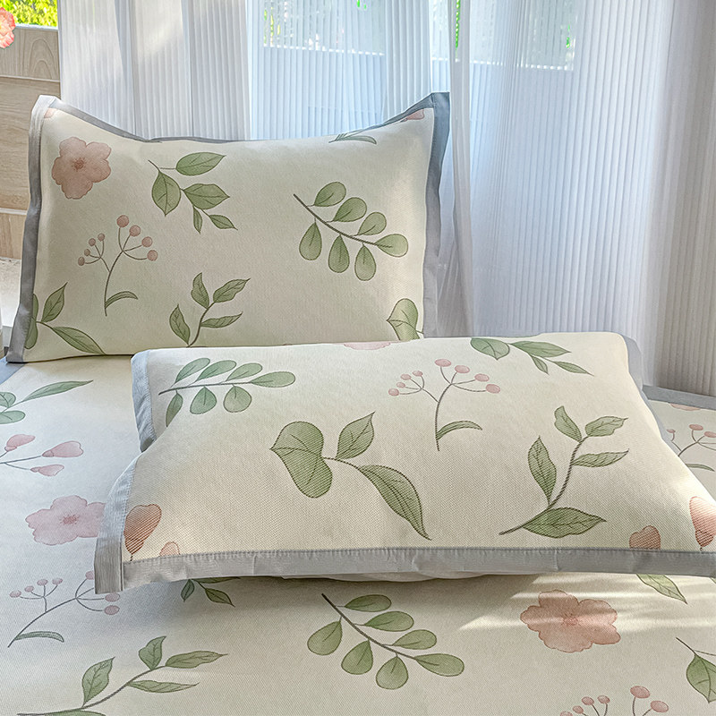 类冰丝凉席床笠款三件夏天2023新款夏季可水洗单人空调软席子,床上用品,冰丝席,淘宝优惠券,粉丝福利购,淘宝优惠卷