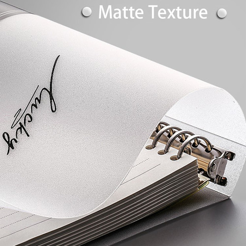 Diary A5 B5 A4 Transparent Loose Leaf Binder Notebook Inner