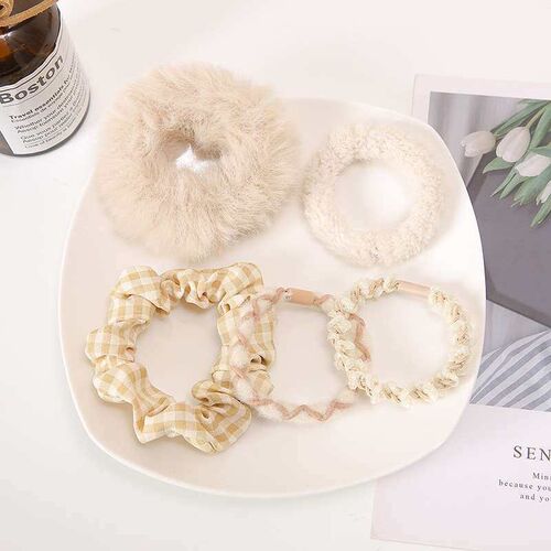 Girls Candy Color 5 Piece Combination Set Autumn and Winter