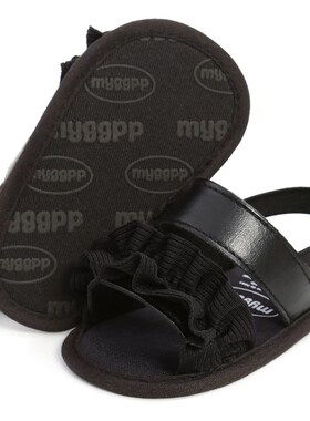 Newborn Baby Girls Summer Shoes Toddler Flats Sandals First