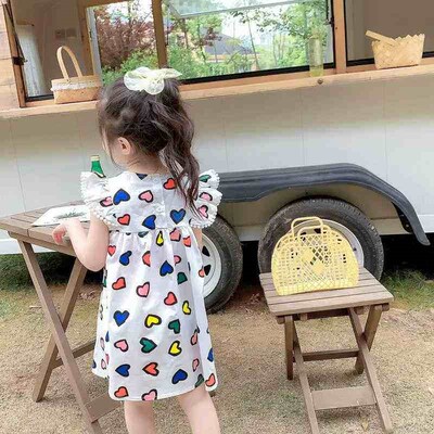 Girls Summer Dress Fashion Kids Girl Vestidos De Nina Casual