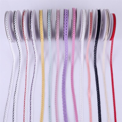 5 10 Yards 10mm Color Lace Trim Cotton Embroidered Lace Ribb