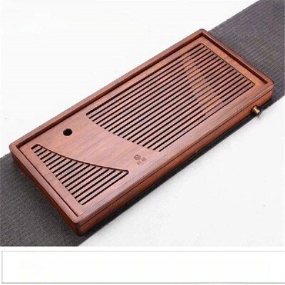 Chinese Solid Wooden Tea Tray Teaware Kung Fu Tea Set