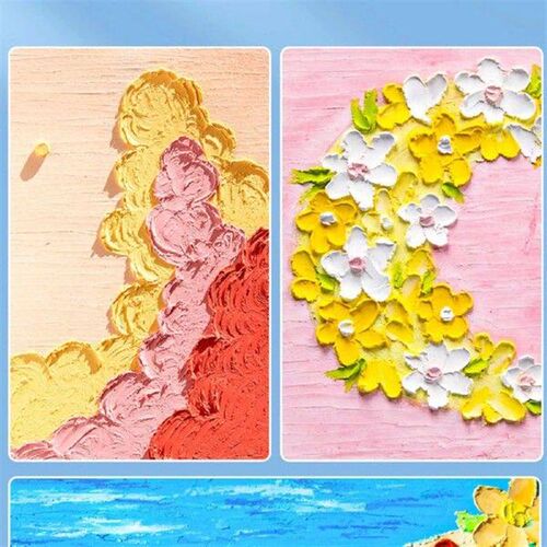Soft Oil Pastels Set Drawing Art Kit Oil Folding Craft