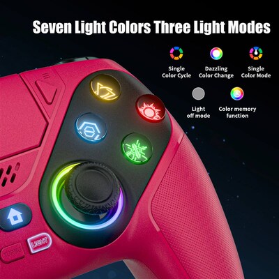 Wireless Gaming Controller compatible For Ps5/Ps5 Pro/Pc Wit