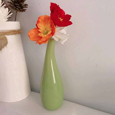 Modern Nordic Style Ceramic Vases Simple Pot Flower Arrangem