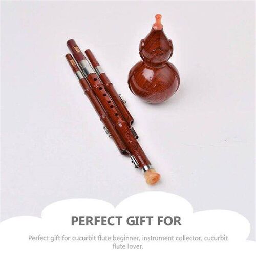 Gourd Silk Elegant Cucurbit Flute Professional Hulusi