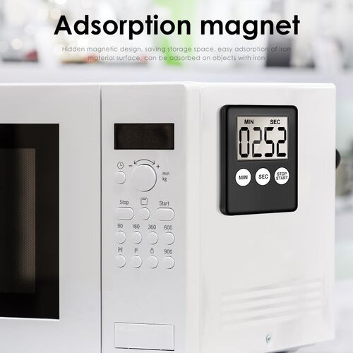 Timers With Magnet Kitchen Cooking LCD Digital Screen Timer