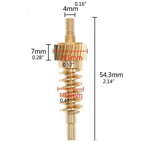 Seat Thigh Support Actuator Repair Durable Metal Gear 521070