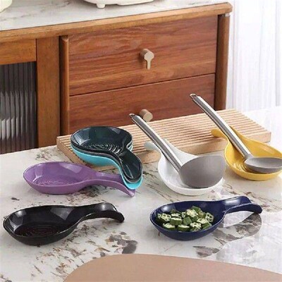 Creative PP Spoon Rest Heat-Resistant Storage Shelves Large