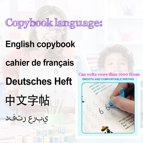 Free Shipping SANK Copybooks Pen Magic Copy Book Free Wiping