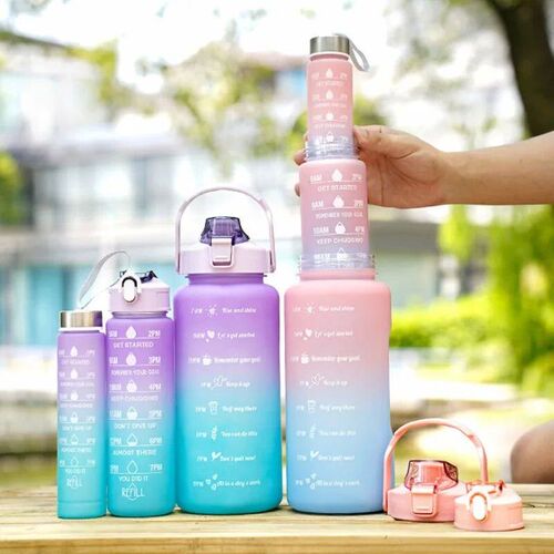 3pc-set water bottle 2L Outdoor Sleeve 3 Set Large Capacity