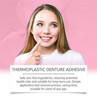 ORALHOE Denture Adhesive Enhances Comfort and Protects Gums