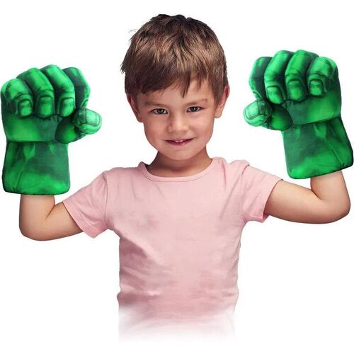 Kid Cartoon Pattern Printed Glove Superhero Character Foam G