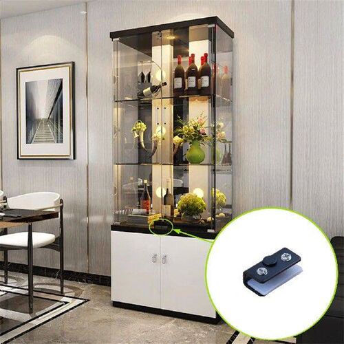 Stainless Steel Handle Free U Shaped Glass Clip for 5-8mm