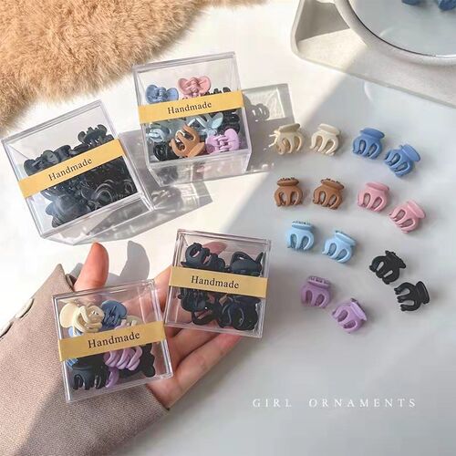 Ins Bear Hair Clip Women High tail Fixed Gripper Hair Access