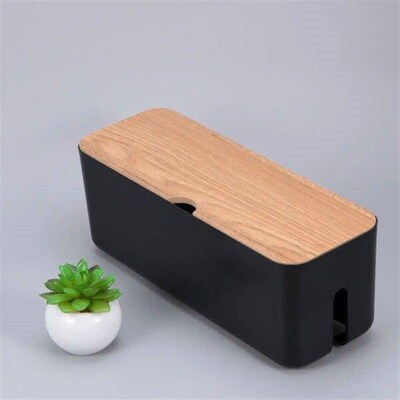 Power Cord Storage Box Cable Management Holder Wire ganizer