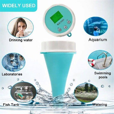 6 in 1 Water Quality Test Meter BT PH CL TDS EC ORP TEMP