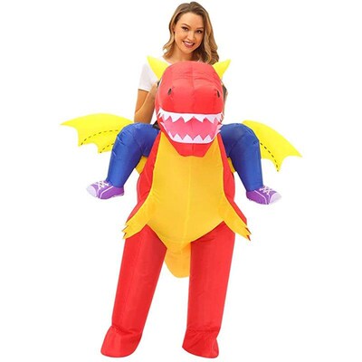 Inflatable Dinosaur Costume Blow up Dino Costume Cosplay
