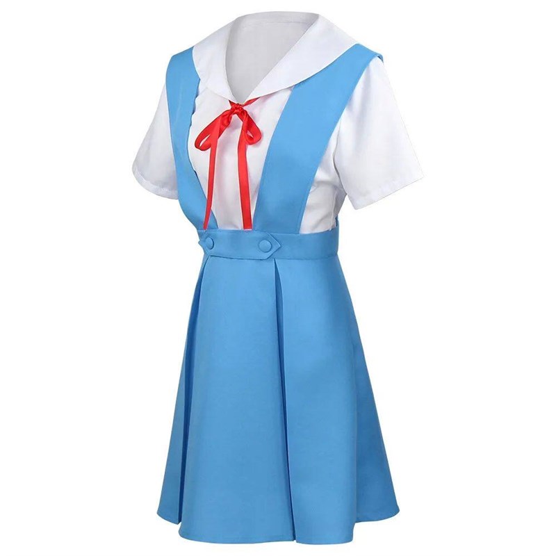 Ayanami Rei Cosplay Dress with Socks Asuka Langley Sohryu图片