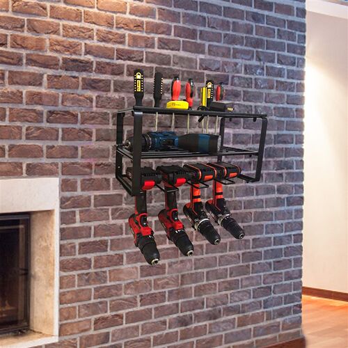 Tool Organizers Garage Wall Mount Organizer Drill Organizer