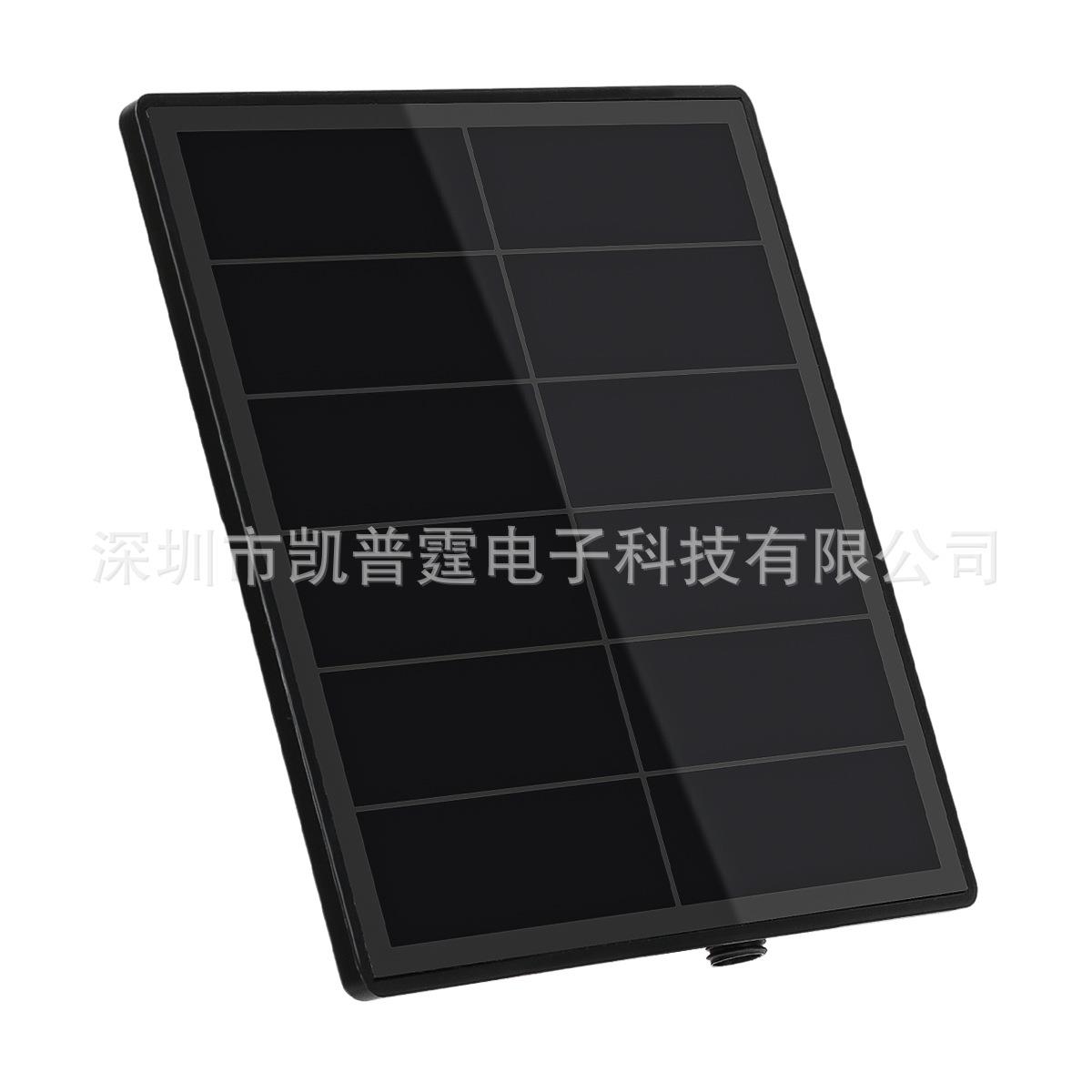 5W太阳能板3.7V/5V/6V/9V/12V输出单晶硅物联网一体光伏电池盒