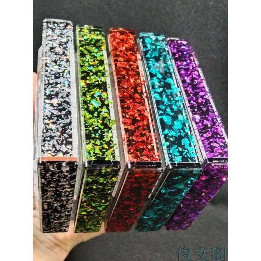 炫彩碎布金玻璃大黄蛉盒子金钟竹蛉鸣虫宠物用具