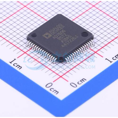 AD7606BSTZ LQFP-64 模数转换芯片16位ADC 8通道 200kHz DSP接口