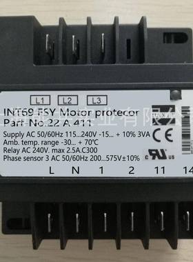 复盛螺杆压缩机电机保护器 INT69FSY22A631S21马达保护 压缩机