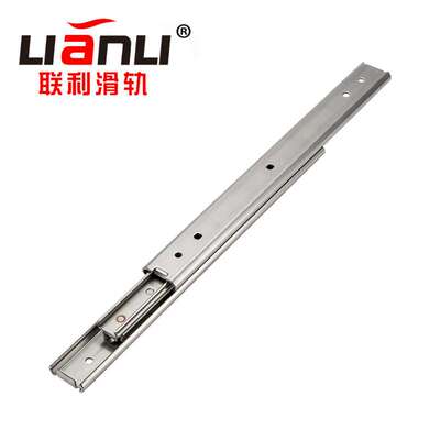 不锈钢线性滑轨三段简易闭时常闭保持型27系列SSRXC27轻载型IDA78