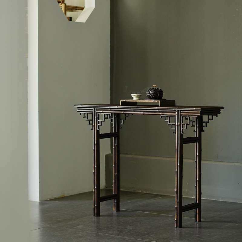 精品条案 紫竹藤面小款条几平头案台玄关桌仿古供台桌家具,3C数码配件,其它配件,淘宝优惠券,粉丝福利购,淘宝优惠卷