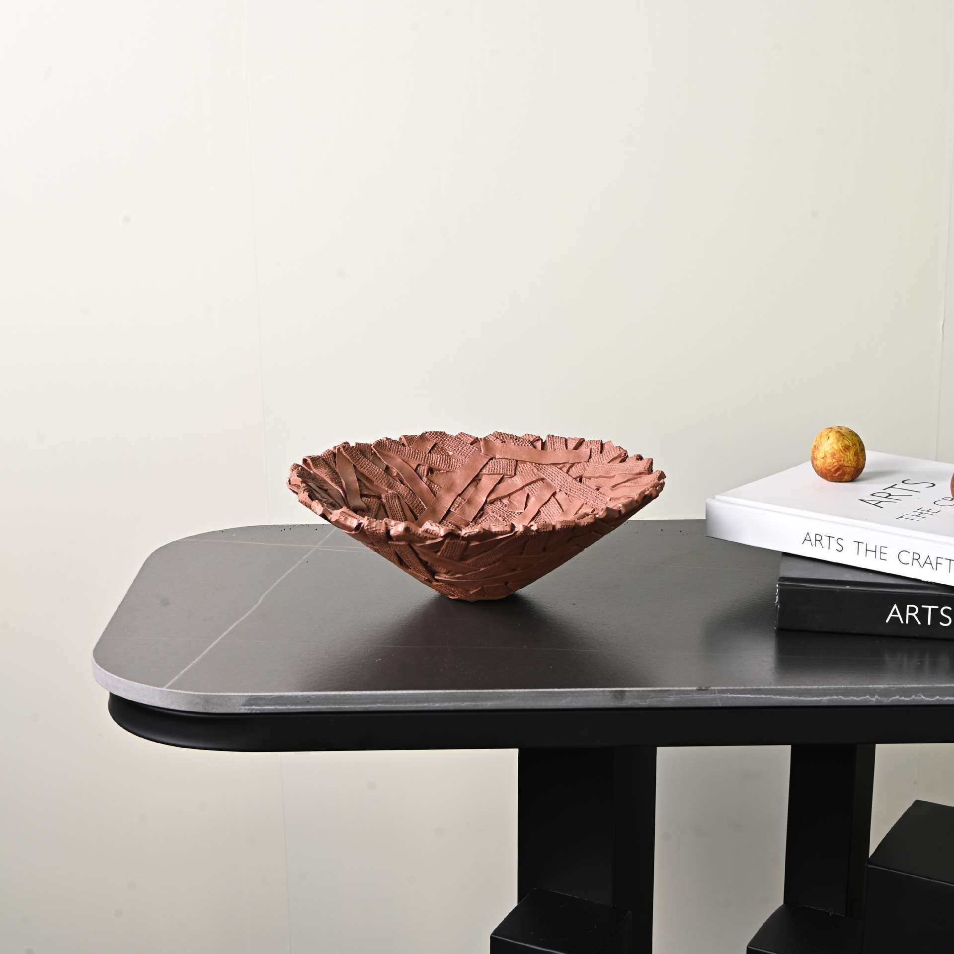 鸟巢树脂果盘样板房家居软装饰品创意售楼处酒店置物盘桌茶几摆件,3C数码配件,其它配件,淘宝优惠券,粉丝福利购,淘宝优惠卷