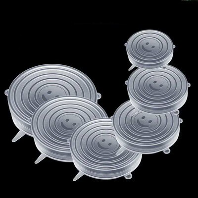 6PCS/Set Multifunctional bowl ver Fresh-keeping ver Silicone