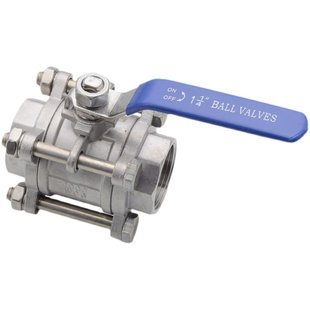 31l不锈钢三片式 3PC丝扣球内螺纹球分分1寸 球焊接球