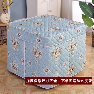 新款 电炉罩正方形烤火被罩加厚电暖炉烤火桌子罩取暖炉罩棉