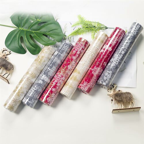 Christmas decorations Christmas polyester printed table flag