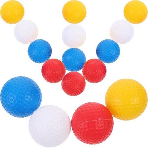 16 Pcs Hollow White Yellow 4 Blue 4 Red Durable PP Material