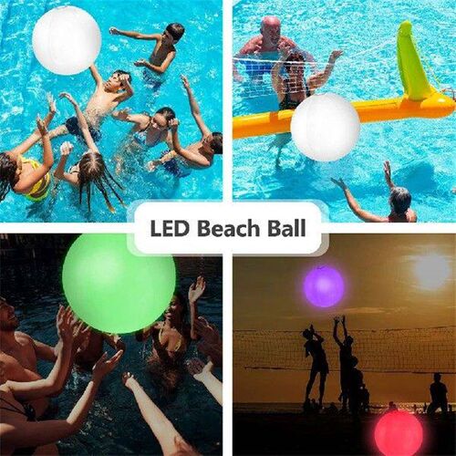 Luminous Bouncy Ball Remote Control LED Glowing Balloon 16