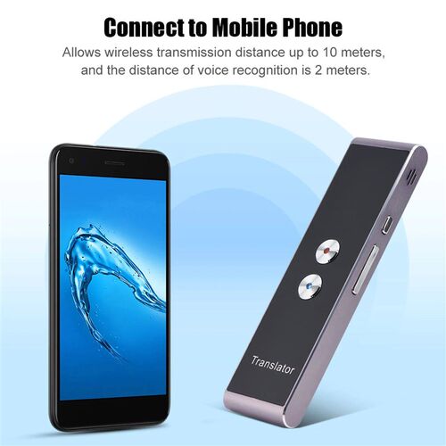 Language Translator Portable Smart Two‑ Way Real Time M