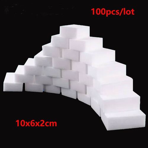 100pcs/lot Melamine Sponge Magic Sponge Cleaner Eraser Melam