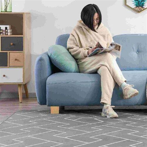 2 Pcs Chair Floor Mat Furniture Booster Bs Wood Table