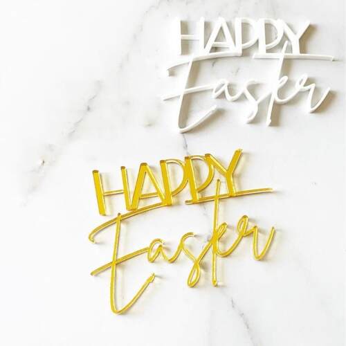 Easter Bunny Easter Egg Cake Decor